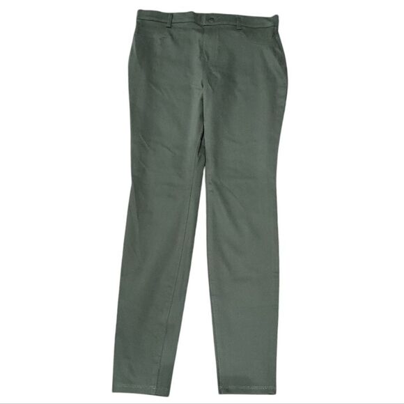 High waisted olive green jegging - Picture 2 of 3